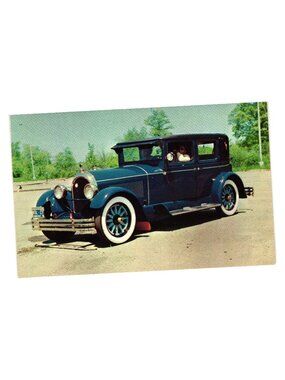 1927 Kissel Brougham Model 875 Postcard Collectible Vintage Car Photo Print
